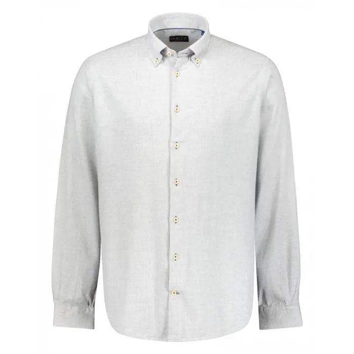 flannel button down overhemd