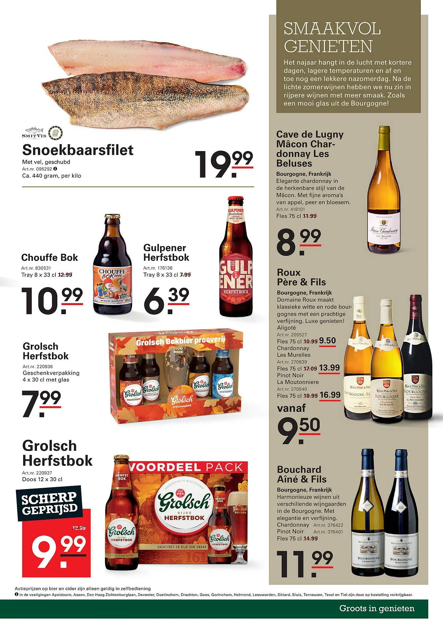 Sligro folder van 5 oktober tot 27 oktober 2025 - Folder pagina 9