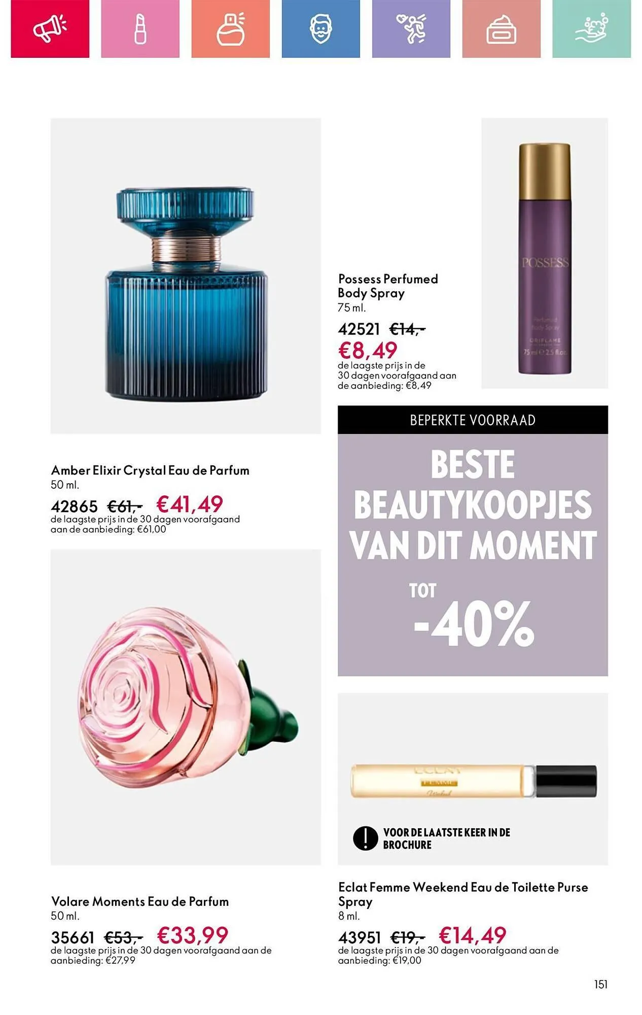 Oriflame folder van 22 juni tot 12 juli 2025 - Folder pagina 151