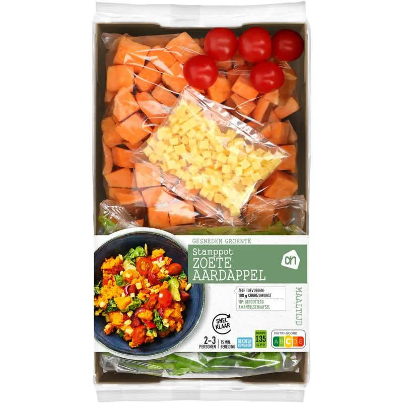 AH Gesneden verspakket Stamppot zoete aard