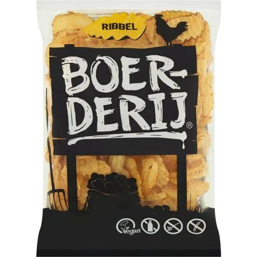 Chips ribbel Zeezout