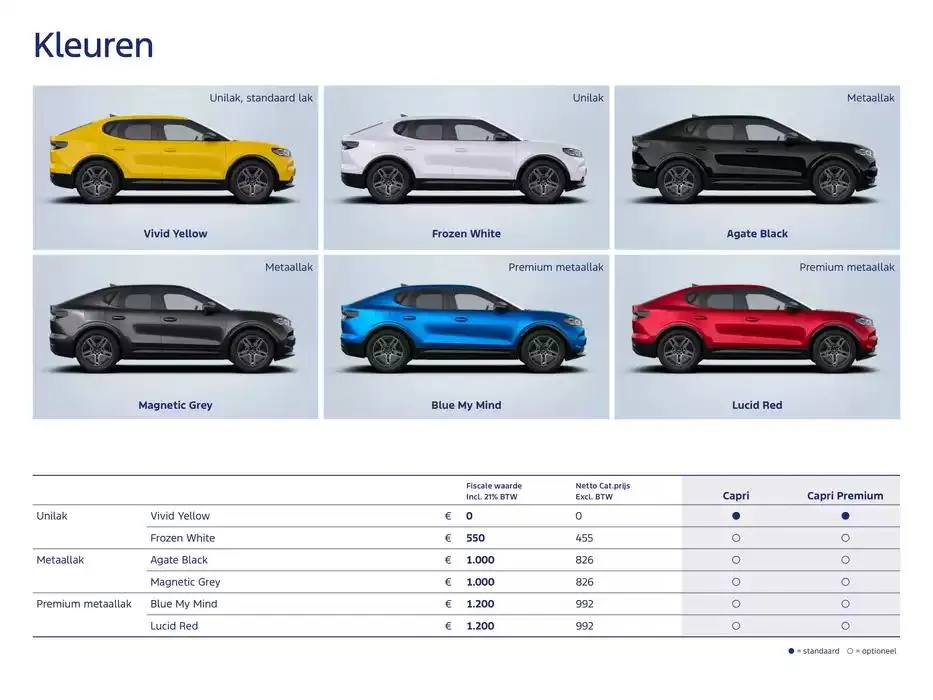 De Nieuwe Volledig Elektrische Capri van 19 november tot 30 juni 2025 - Folder pagina 11