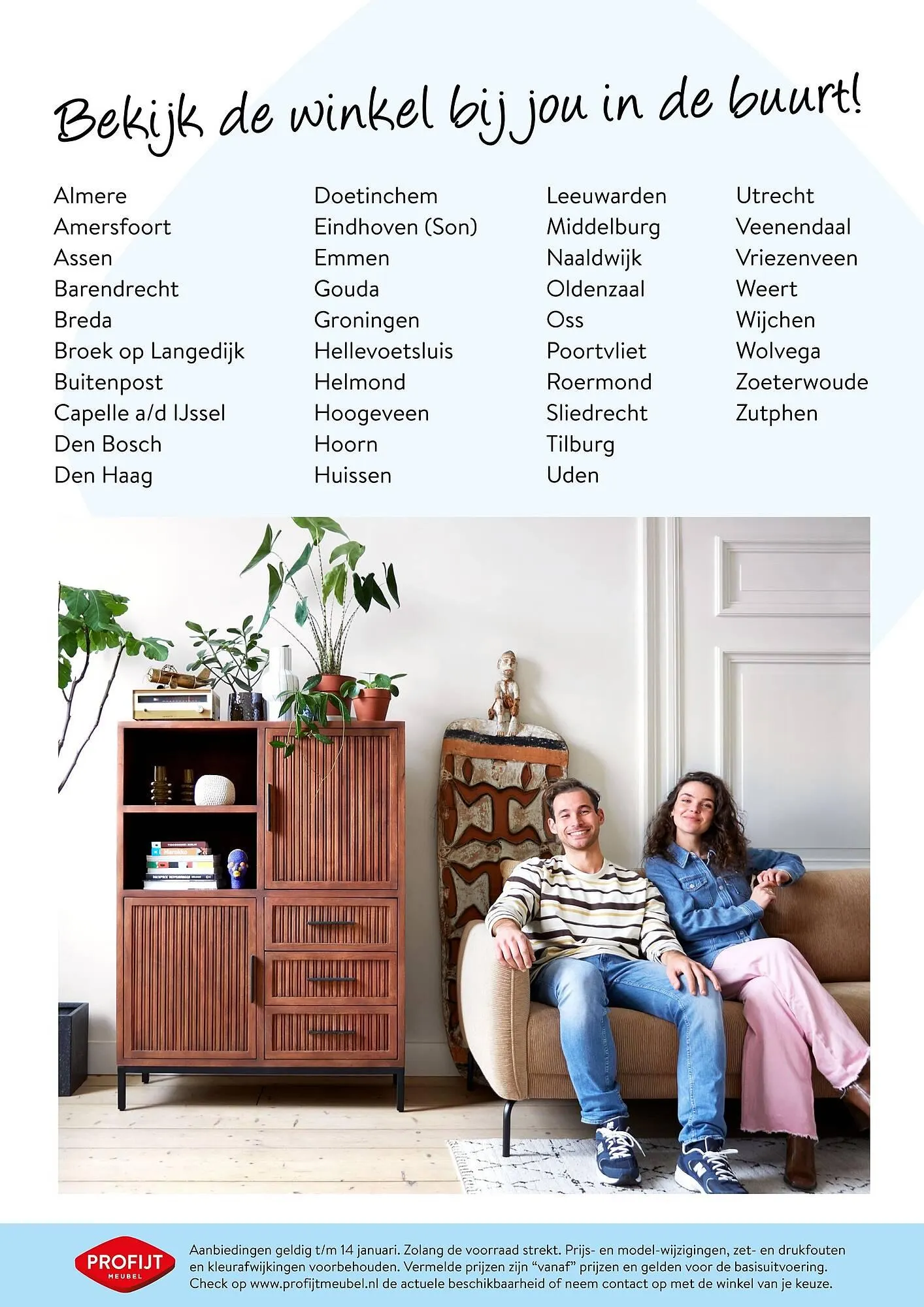 Profijt Meubel folder van 8 januari tot 14 januari 2025 - Folder pagina 9