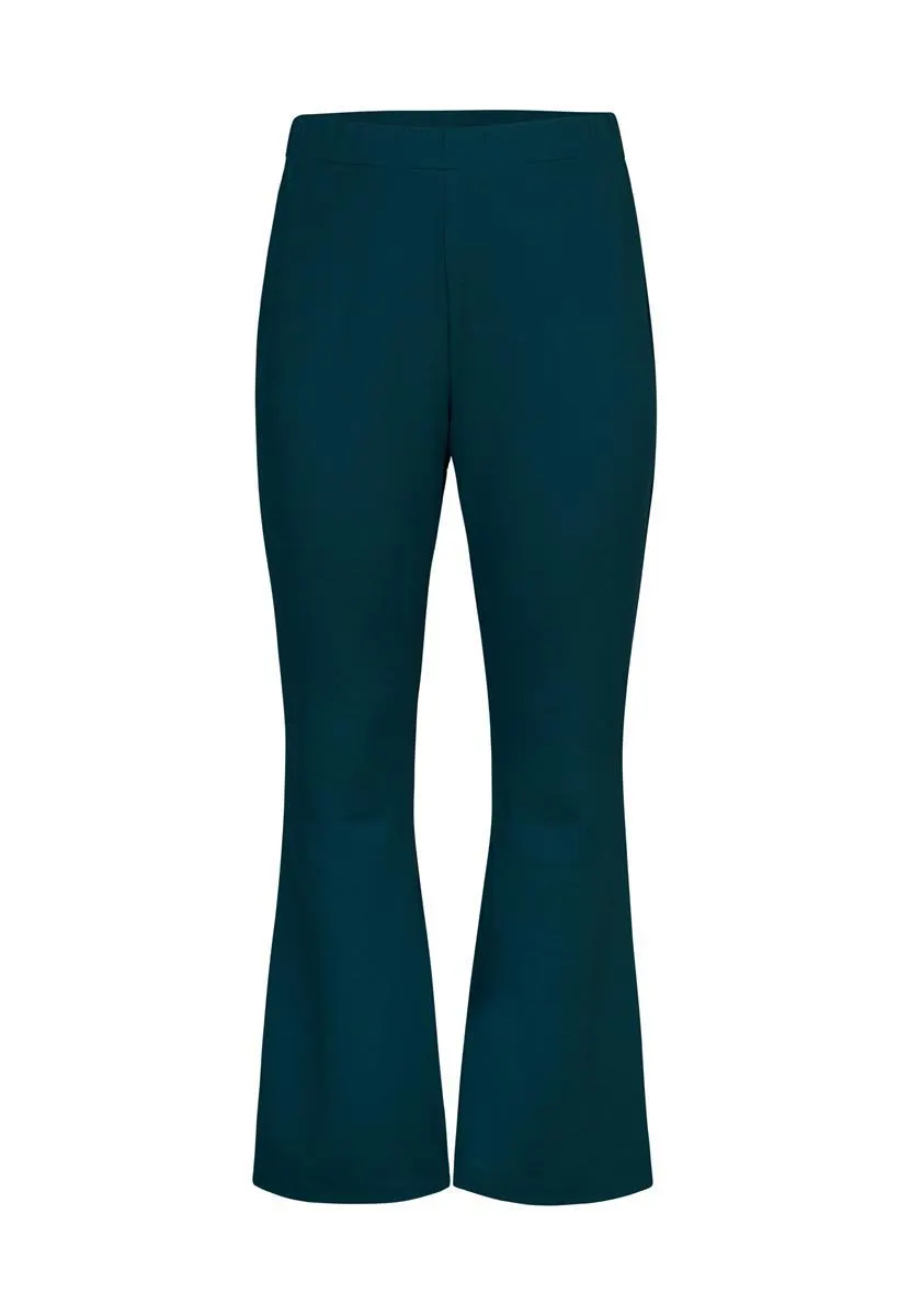 Broek flared groen 32"
