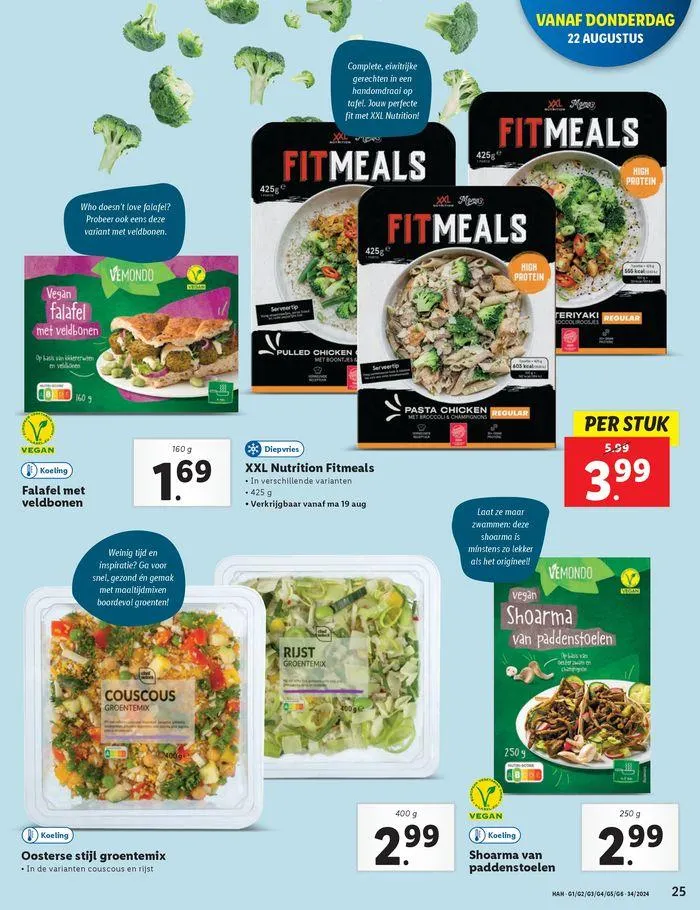 Actuele deals en aanbiedingen van 15 augustus tot 28 augustus 2024 - Folder pagina 29