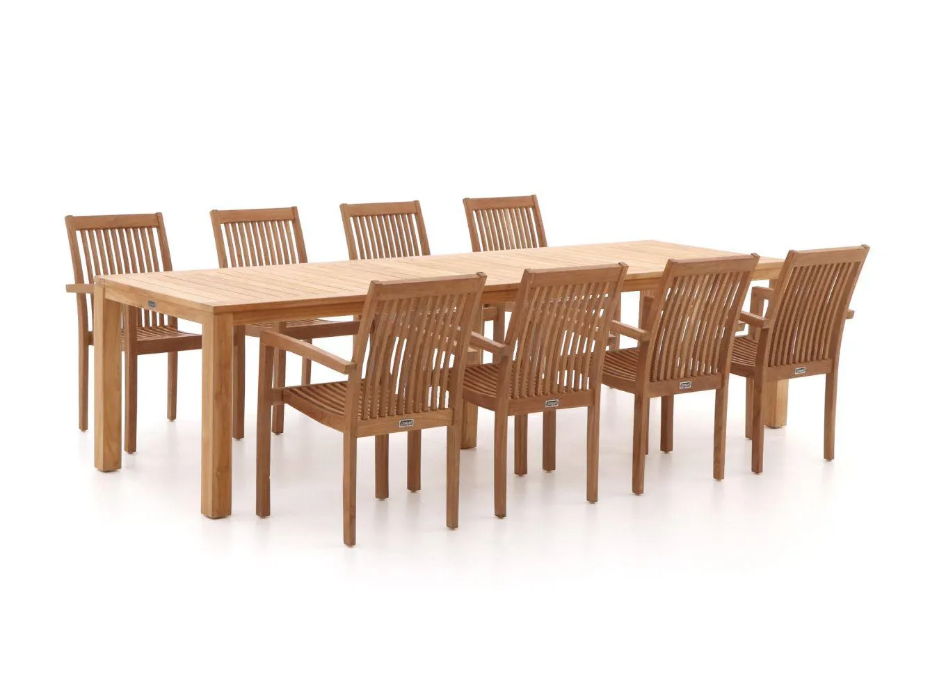 Sunyard Jakarta/Oxford 300cm dining tuinset 9-delig stapelbaar