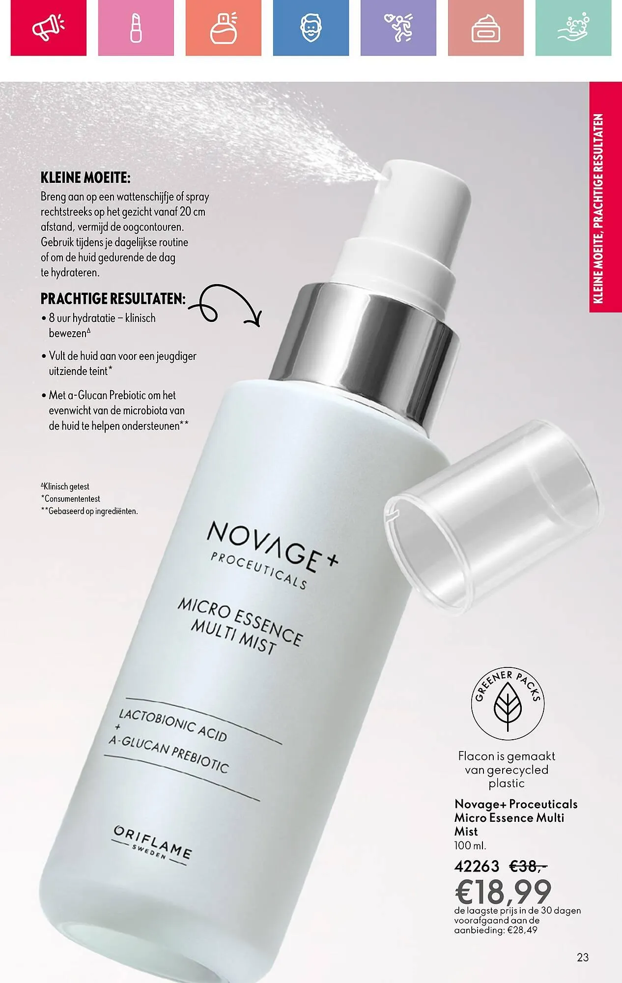 Oriflame folder van 31 maart tot 19 april 2025 - Folder pagina 23