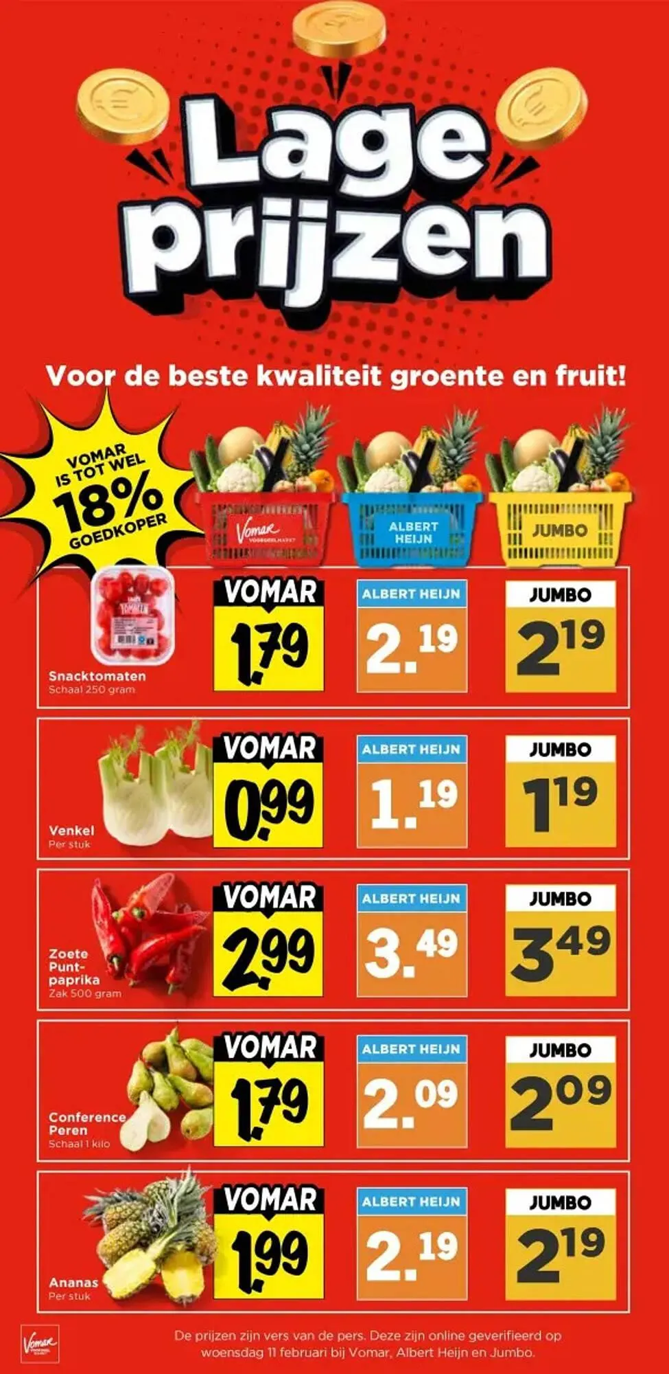 Vomar Voordeelmarkt folder van 15 februari tot 21 februari 2026 - Folder pagina 22