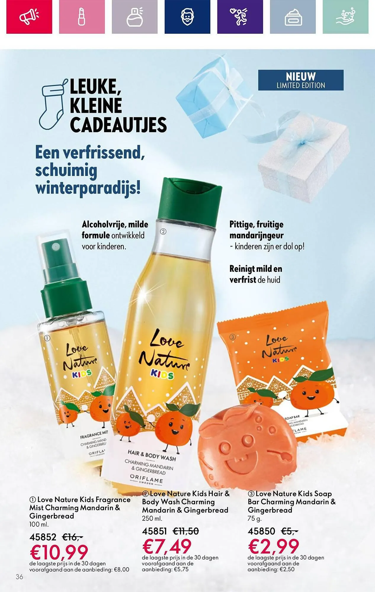 Oriflame folder van 1 december tot 19 december 2023 - Folder pagina 36
