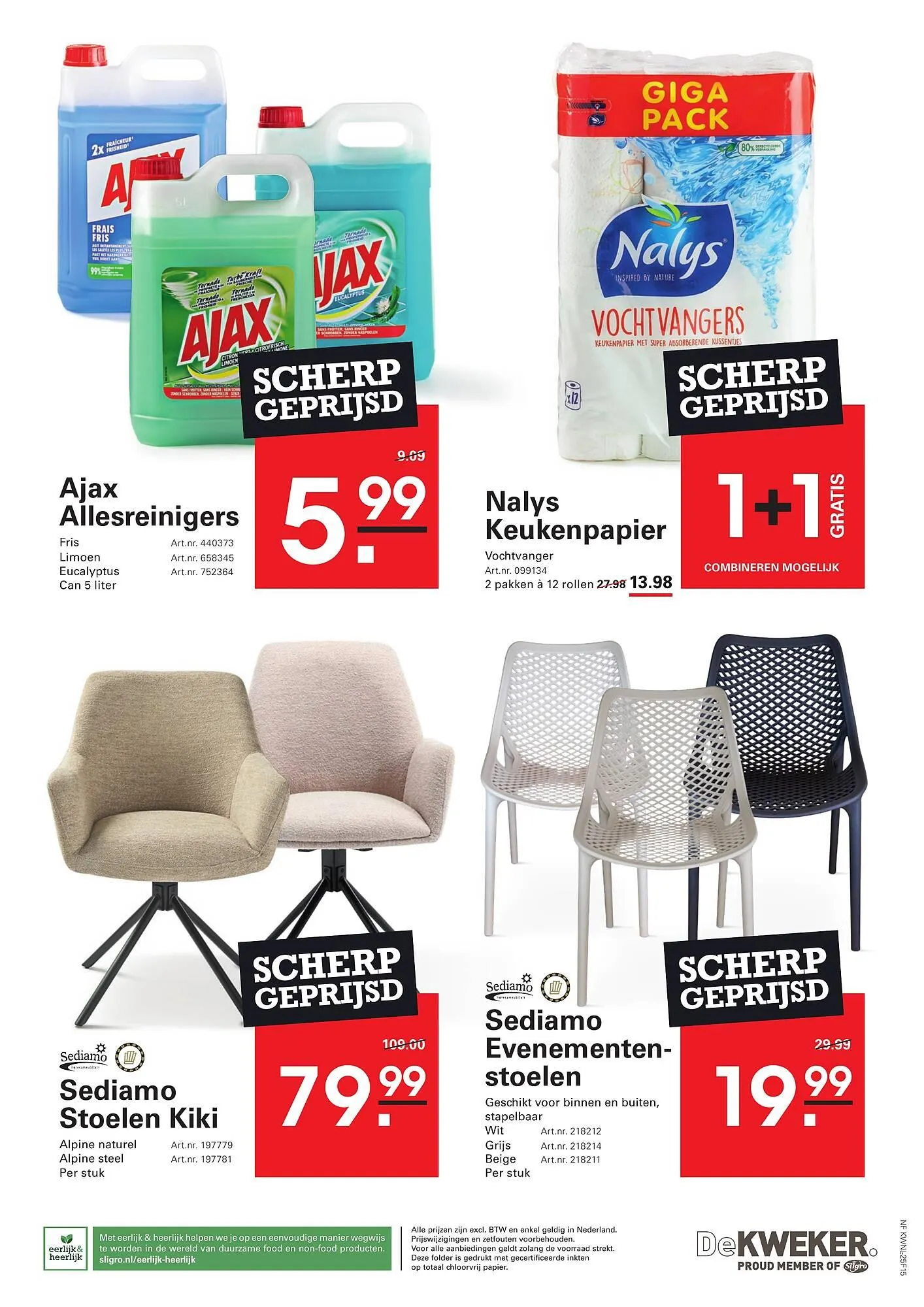 De Kweker folder van 30 oktober tot 17 november 2025 - Folder pagina 13