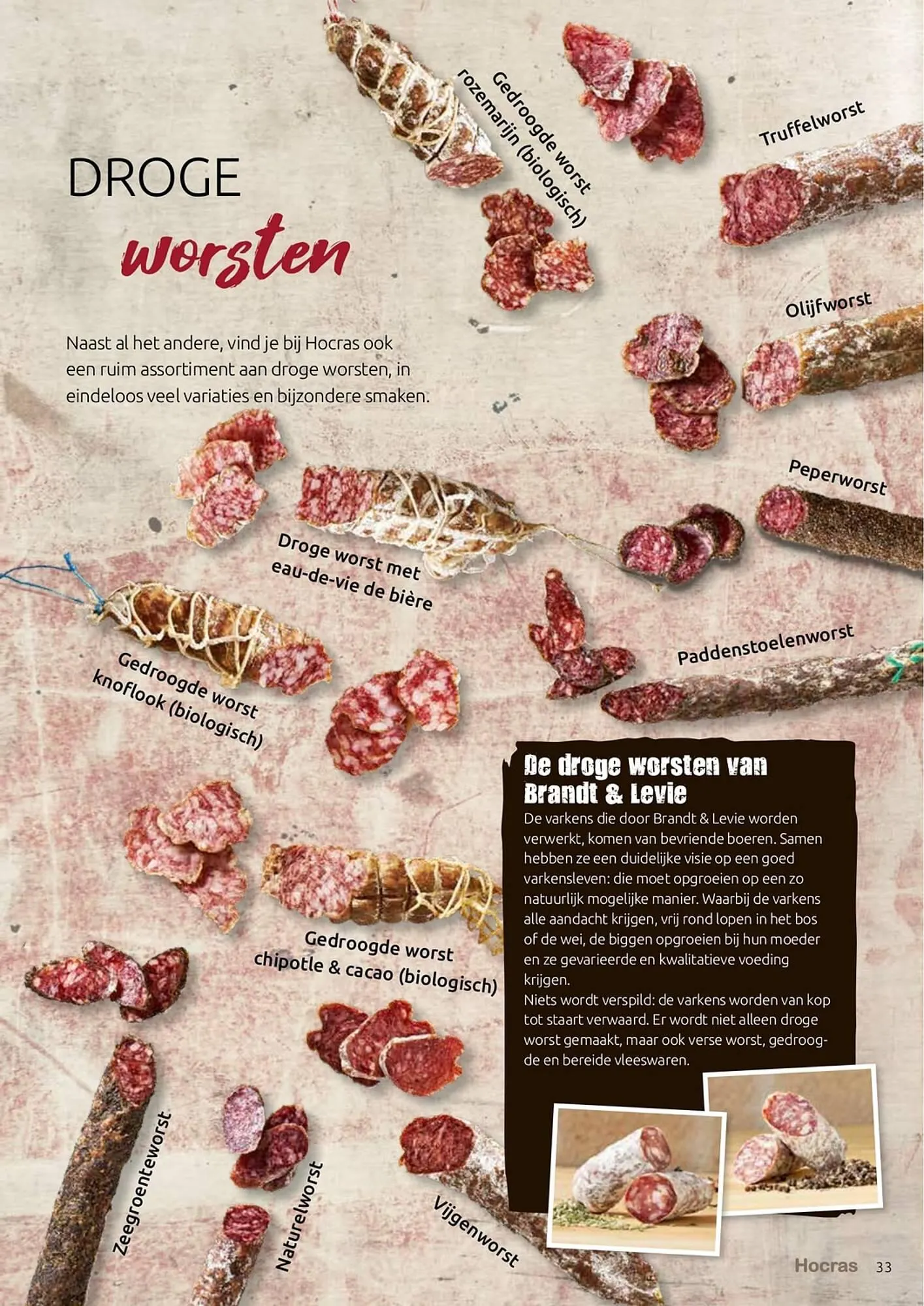Hocras Vlees folder van 15 februari tot 31 december 2023 - Folder pagina 33