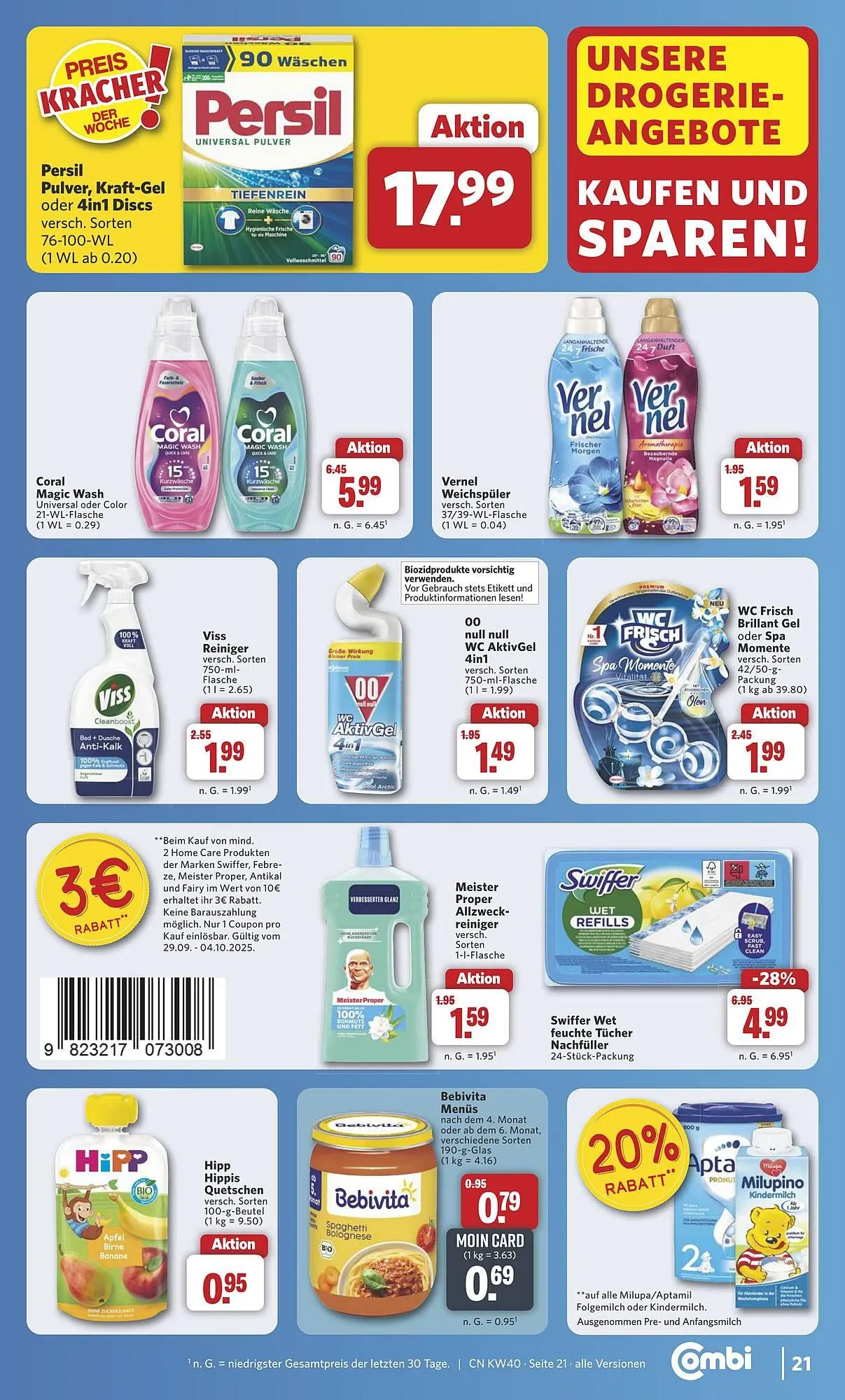 Combi Markt DE folder van 29 september tot 4 oktober 2025 - Folder pagina 28