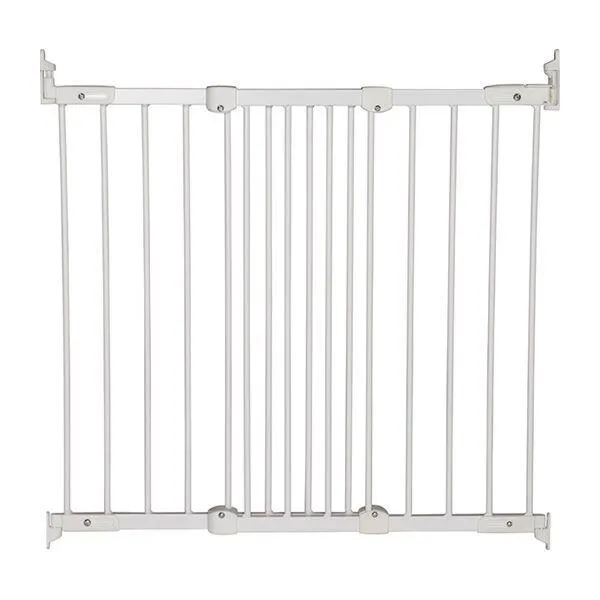 Babydan Traphekje Flexigate Metaal Wit