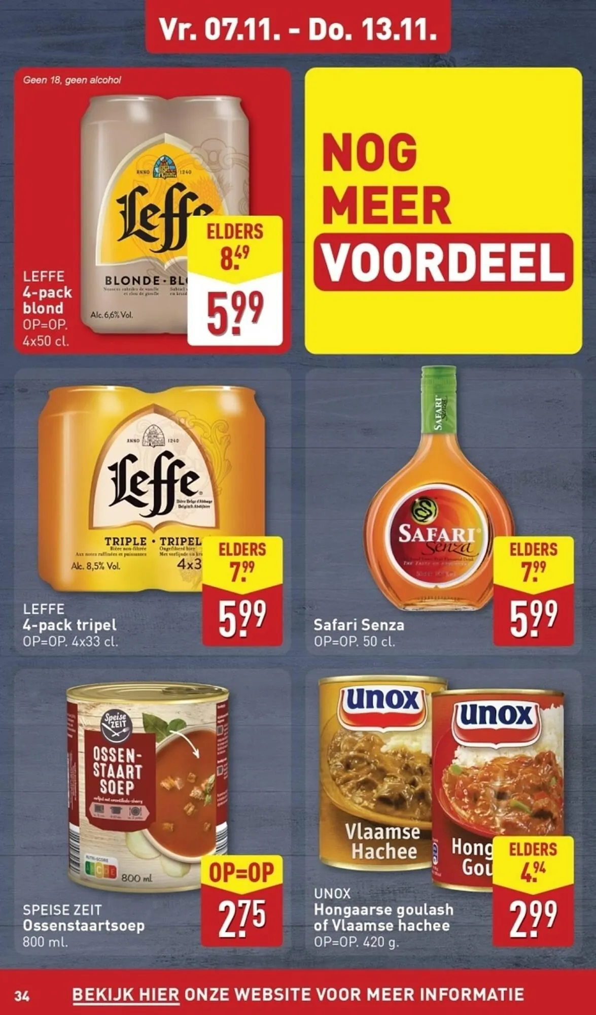 ALDI folder van 3 november tot 9 november 2025 - Folder pagina 34