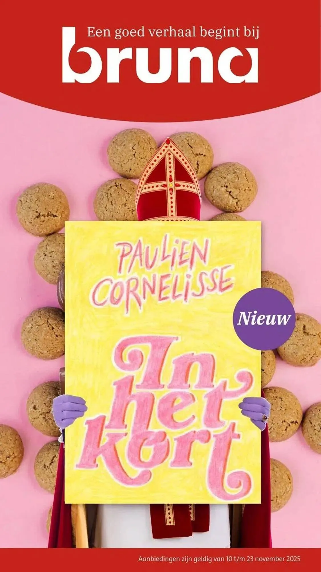 Bruna folder van 10 november tot 15 november 2025 - Folder pagina 1