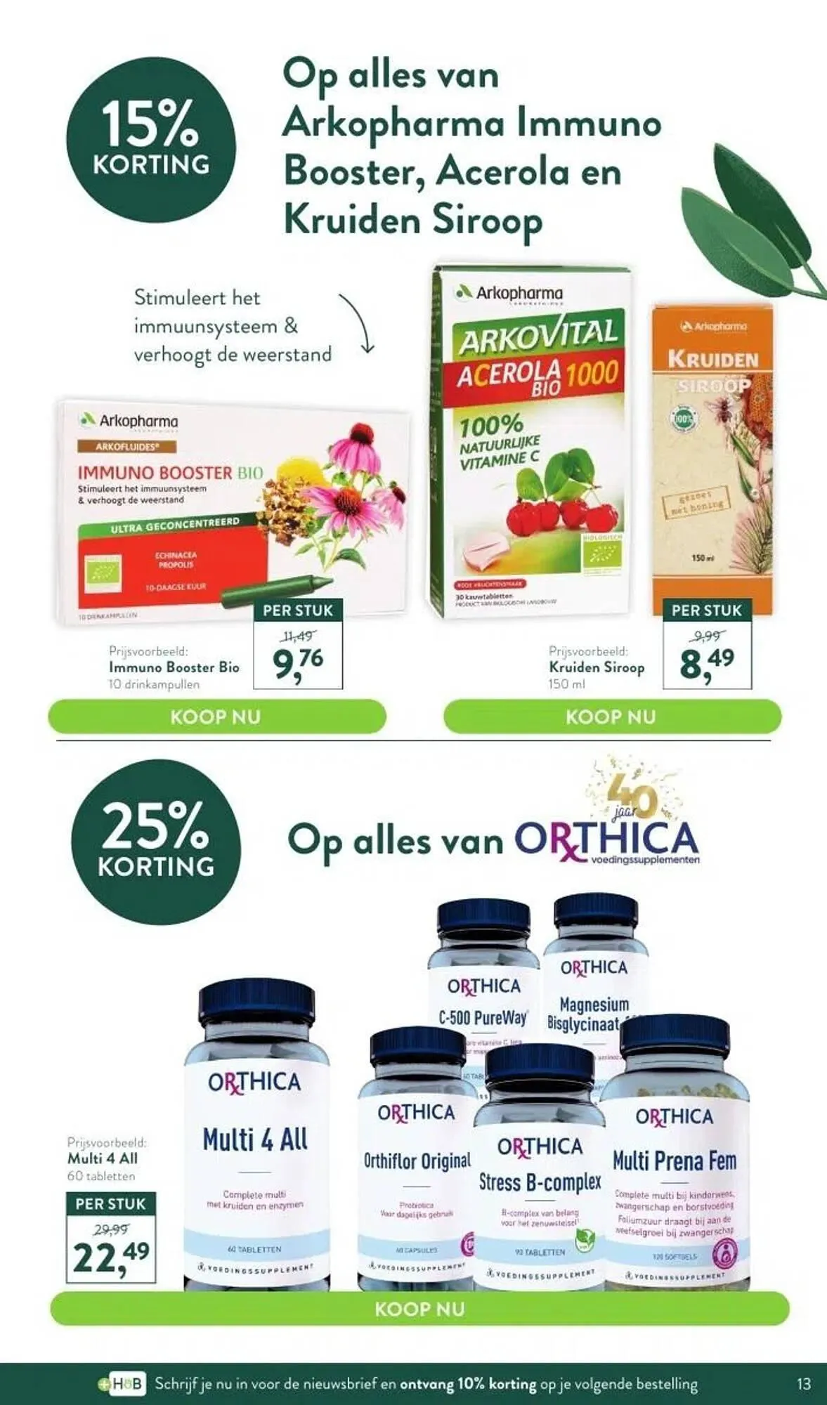 Holland & Barrett folder van 30 oktober tot 26 november 2023 - Folder pagina 13