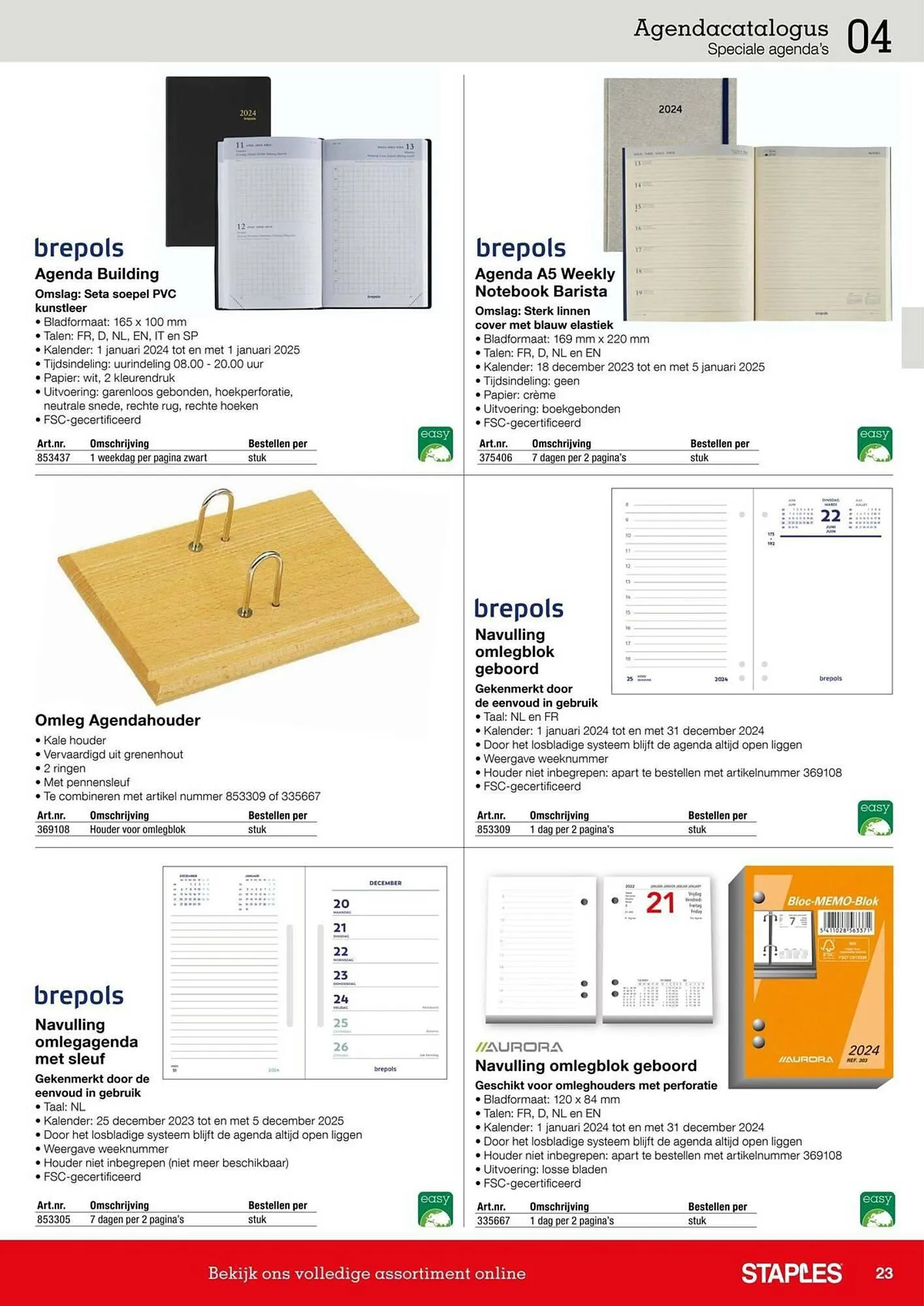 Staples folder van 17 november tot 31 december 2023 - Folder pagina 15