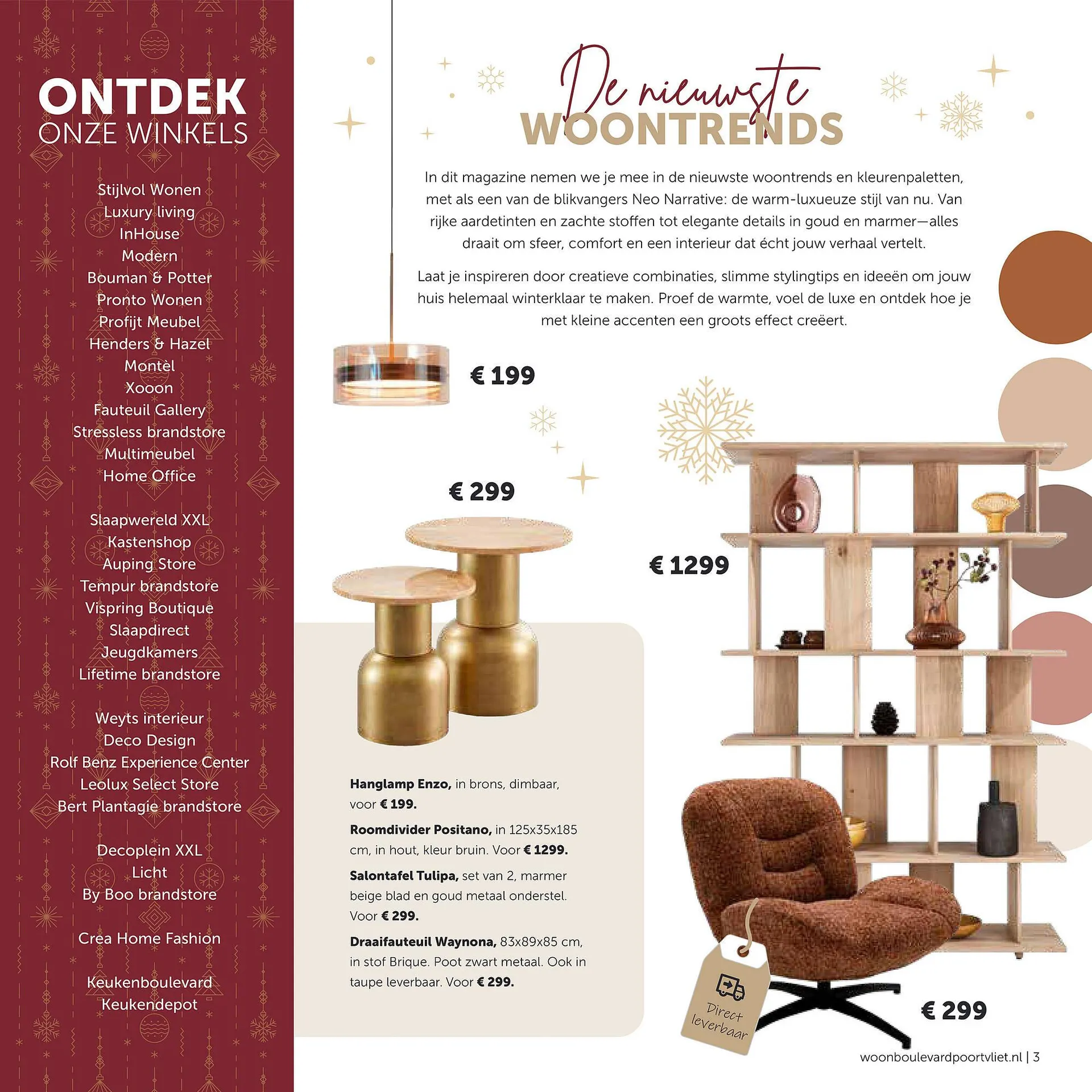 Woonboulevard Poortvliet folder van 10 december tot 31 december 2025 - Folder pagina 3