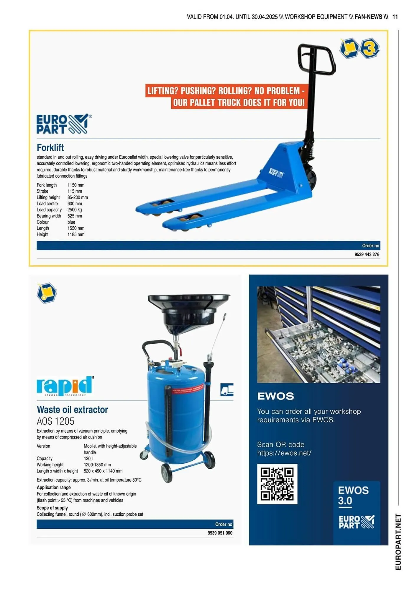 Europart folder van 1 april tot 30 april 2025 - Folder pagina 11