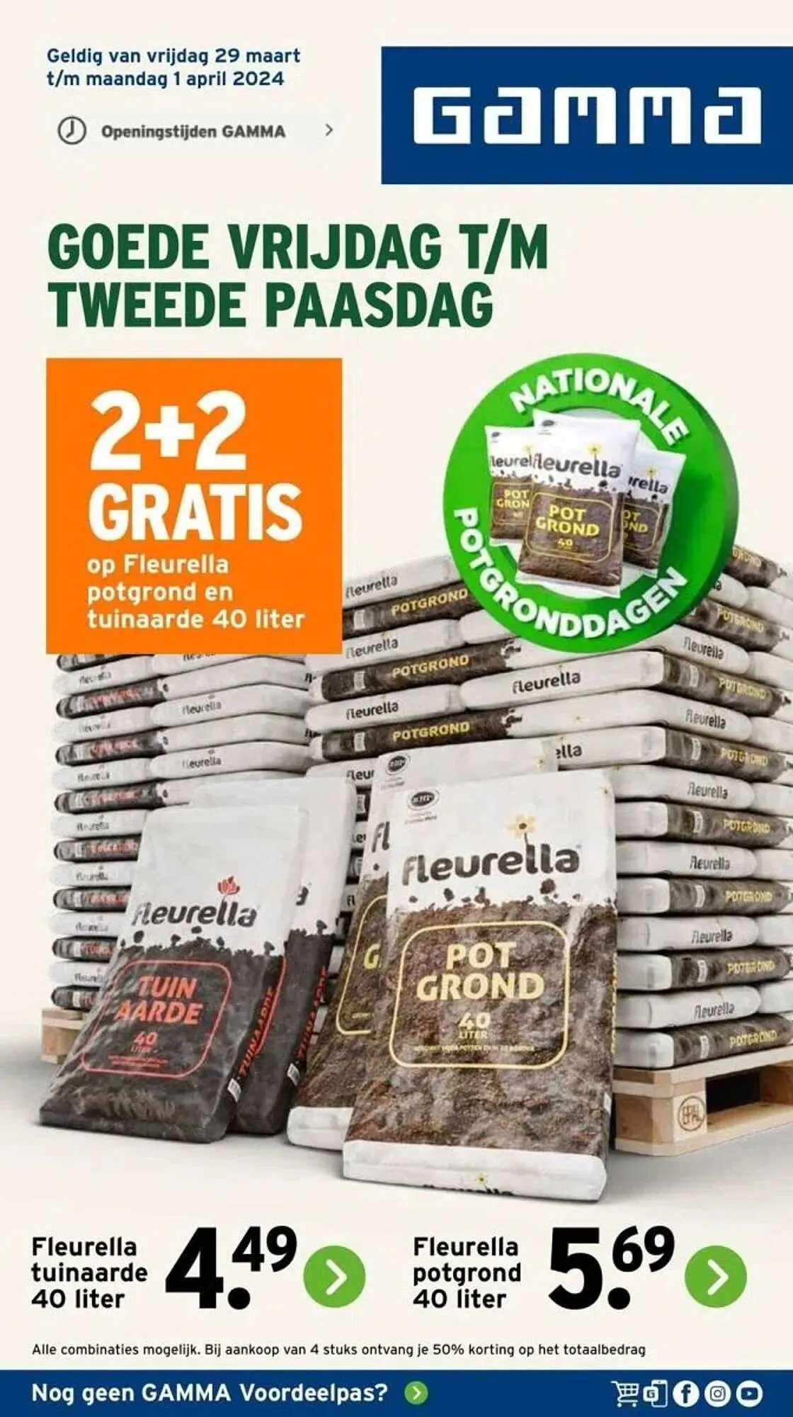 GAMMA folder van 29 maart tot 1 april 2024 - Folder pagina 1