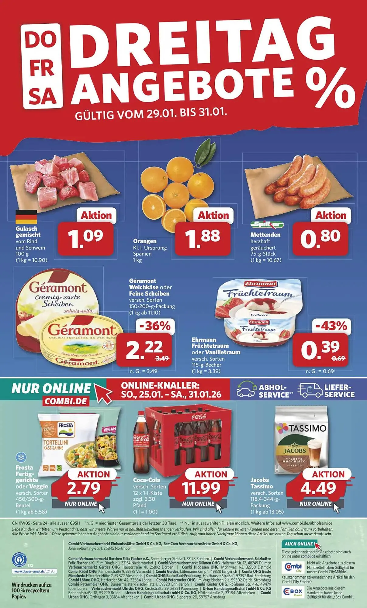 Combi Markt DE folder van 26 januari tot 31 januari 2026 - Folder pagina 24