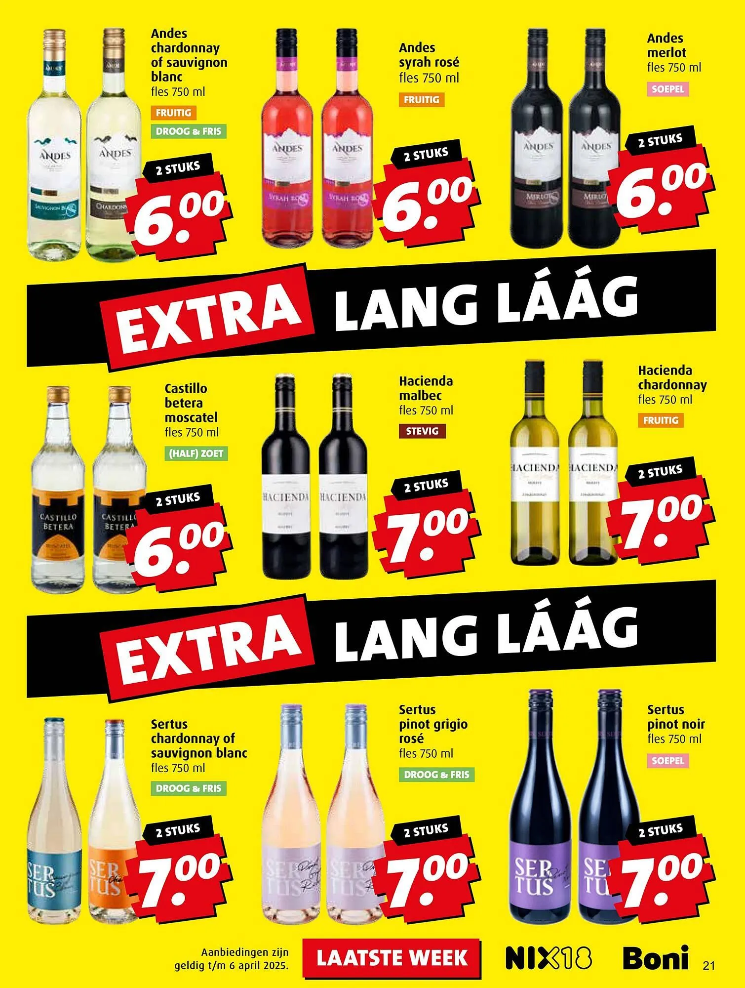 Boni folder van 31 maart tot 6 april 2025 - Folder pagina 21