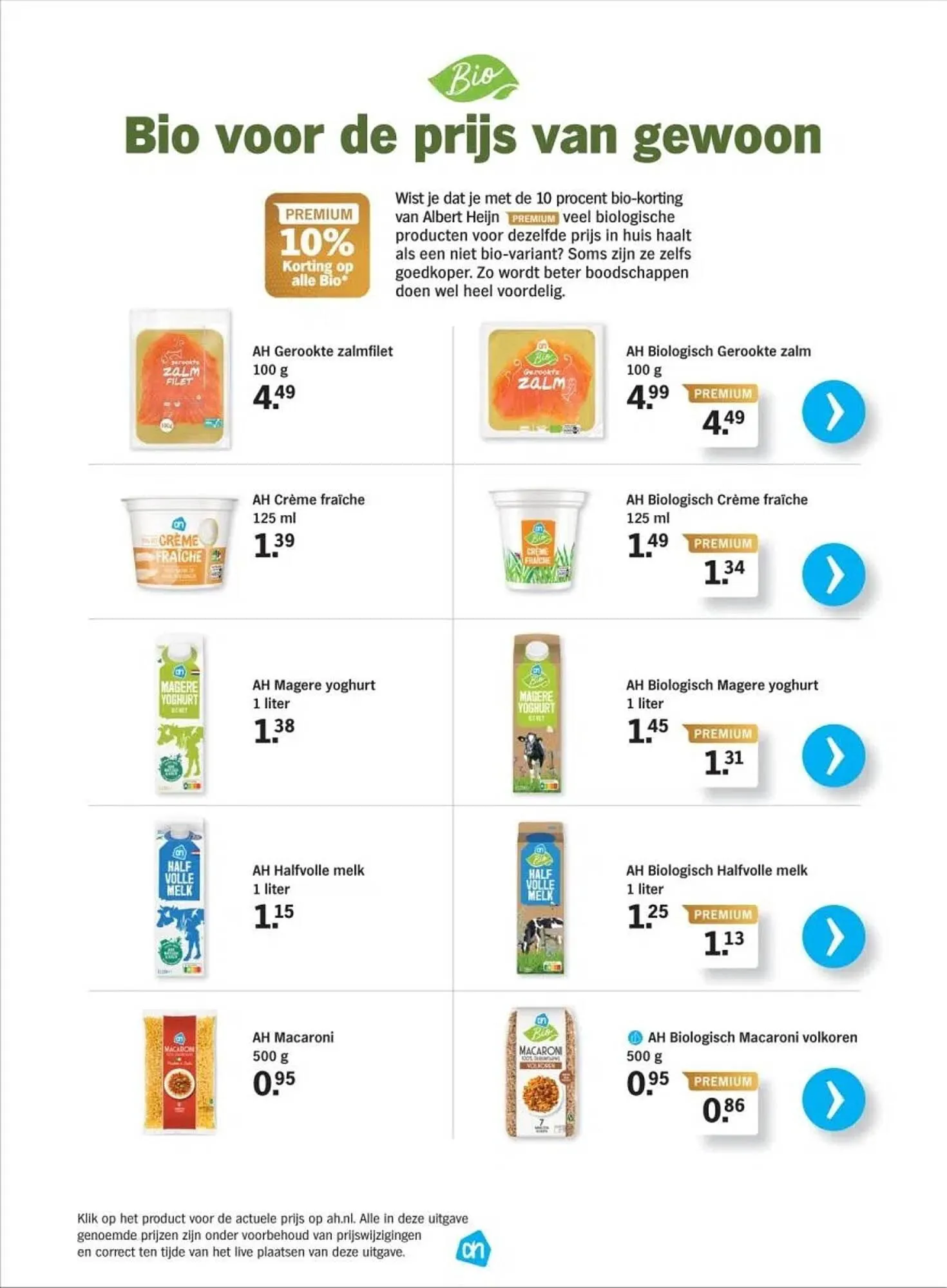 Albert Heijn Biologisch folder van 15 september tot 4 oktober 2023 - Folder pagina 7