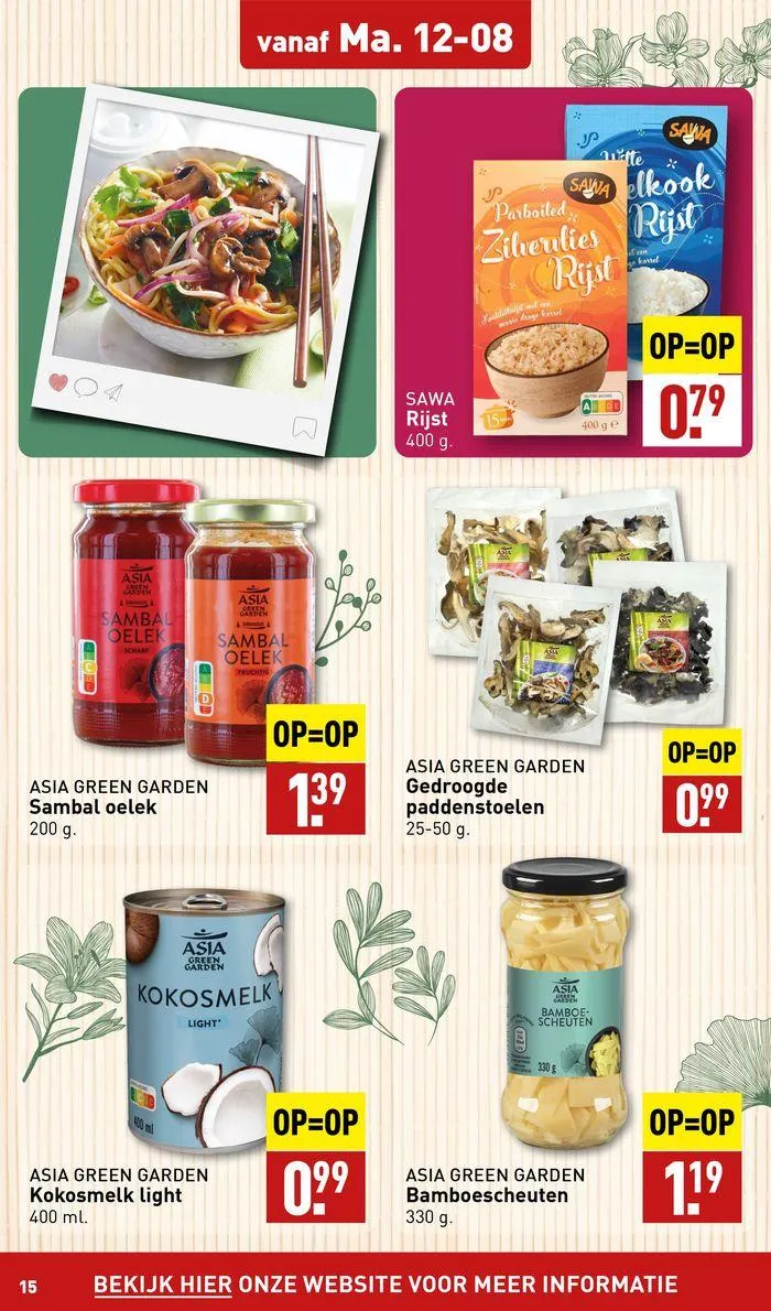 Nieuwe aanbiedingen om te ontdekken van 8 augustus tot 22 augustus 2024 - Folder pagina 15