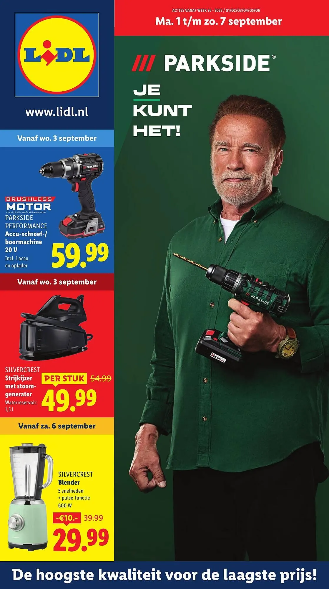 Lidl folder van 1 september tot 7 september 2025 - Folder pagina 1