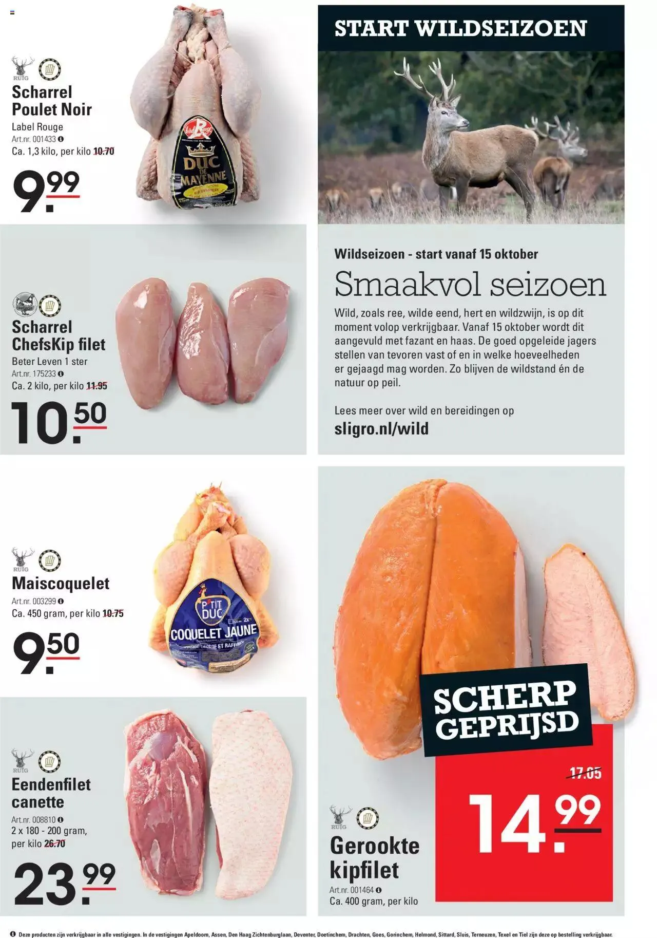 Sligro - Food Vers Restaurants van 14 september tot 2 oktober 2023 - Folder pagina 7