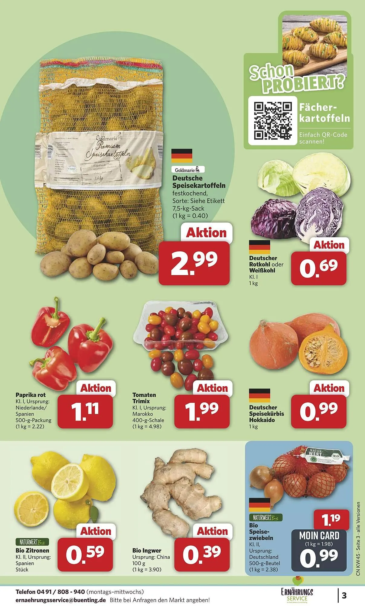 Combi Markt DE folder van 2 november tot 8 november 2025 - Folder pagina 3