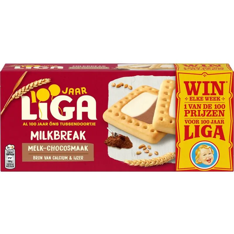 Liga Milkbreak melk chocosmaak