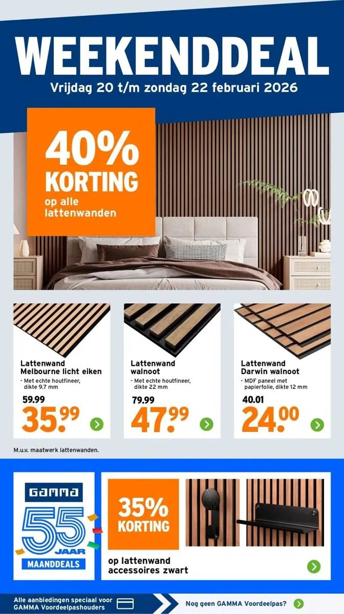 GAMMA folder van 20 februari tot 22 februari 2026 - Folder pagina 2