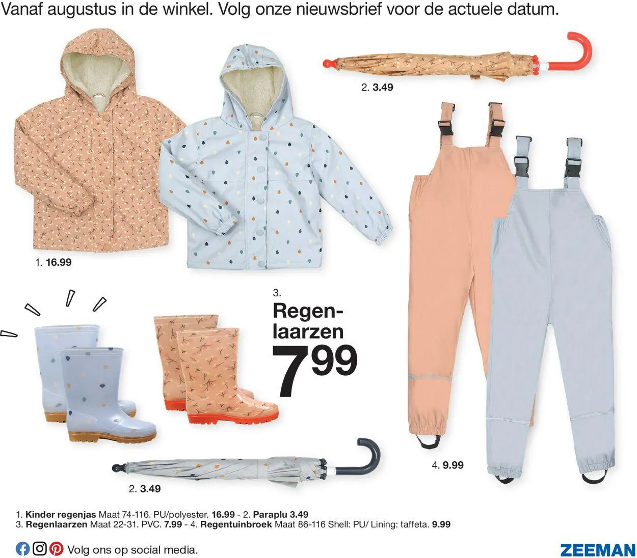 Zeeman Actuele folder van 17 juli tot 31 december 2023 - Folder pagina 31