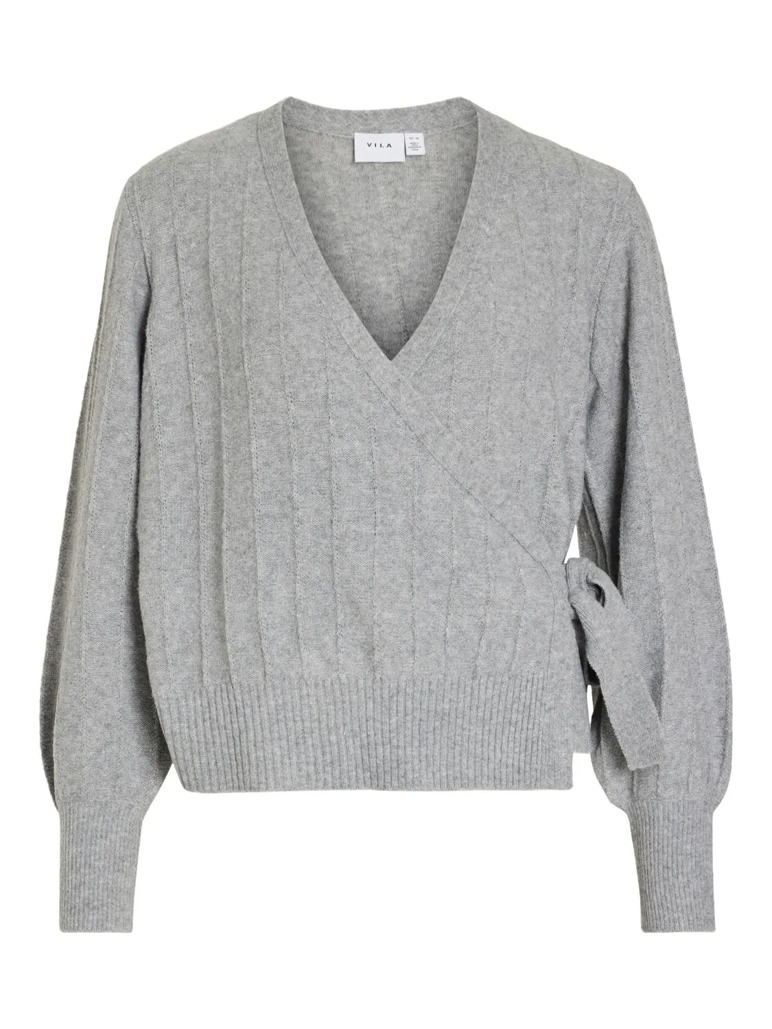 VITRINA Cardigan - Light Grey Melange