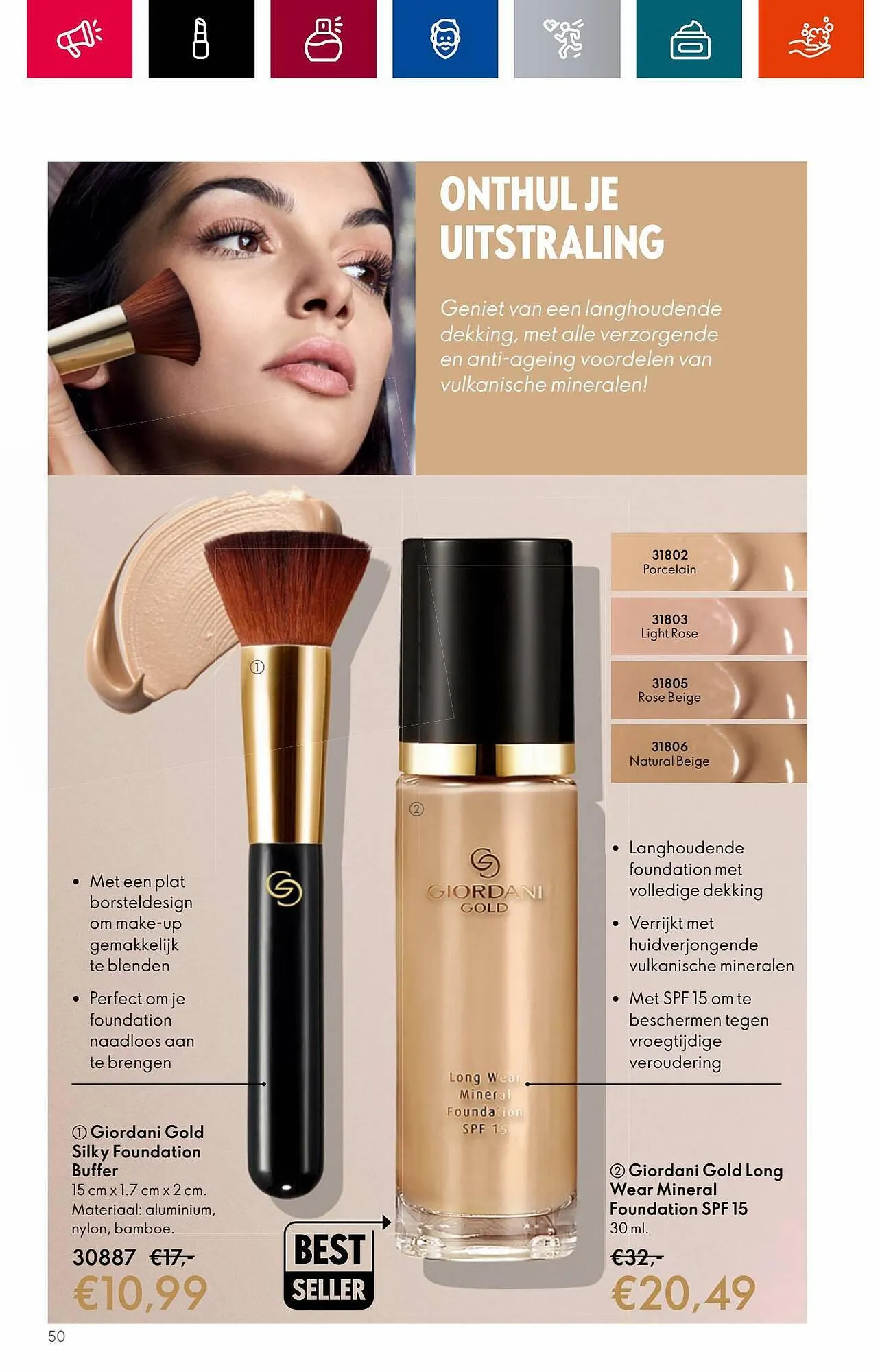 Oriflame folder van 18 juli tot 1 augustus 2023 - Folder pagina 50