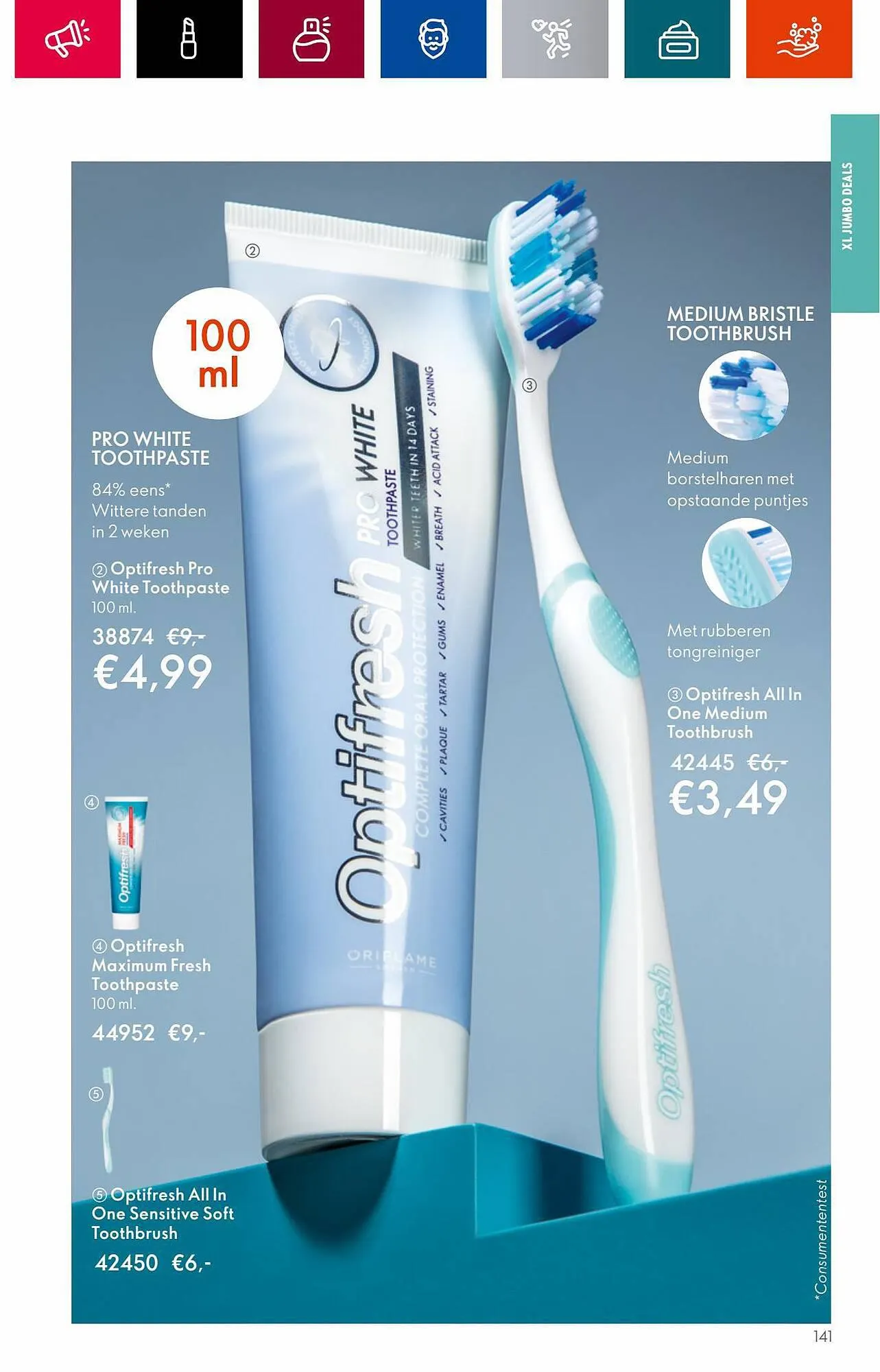 Oriflame folder van 18 juli tot 1 augustus 2023 - Folder pagina 141