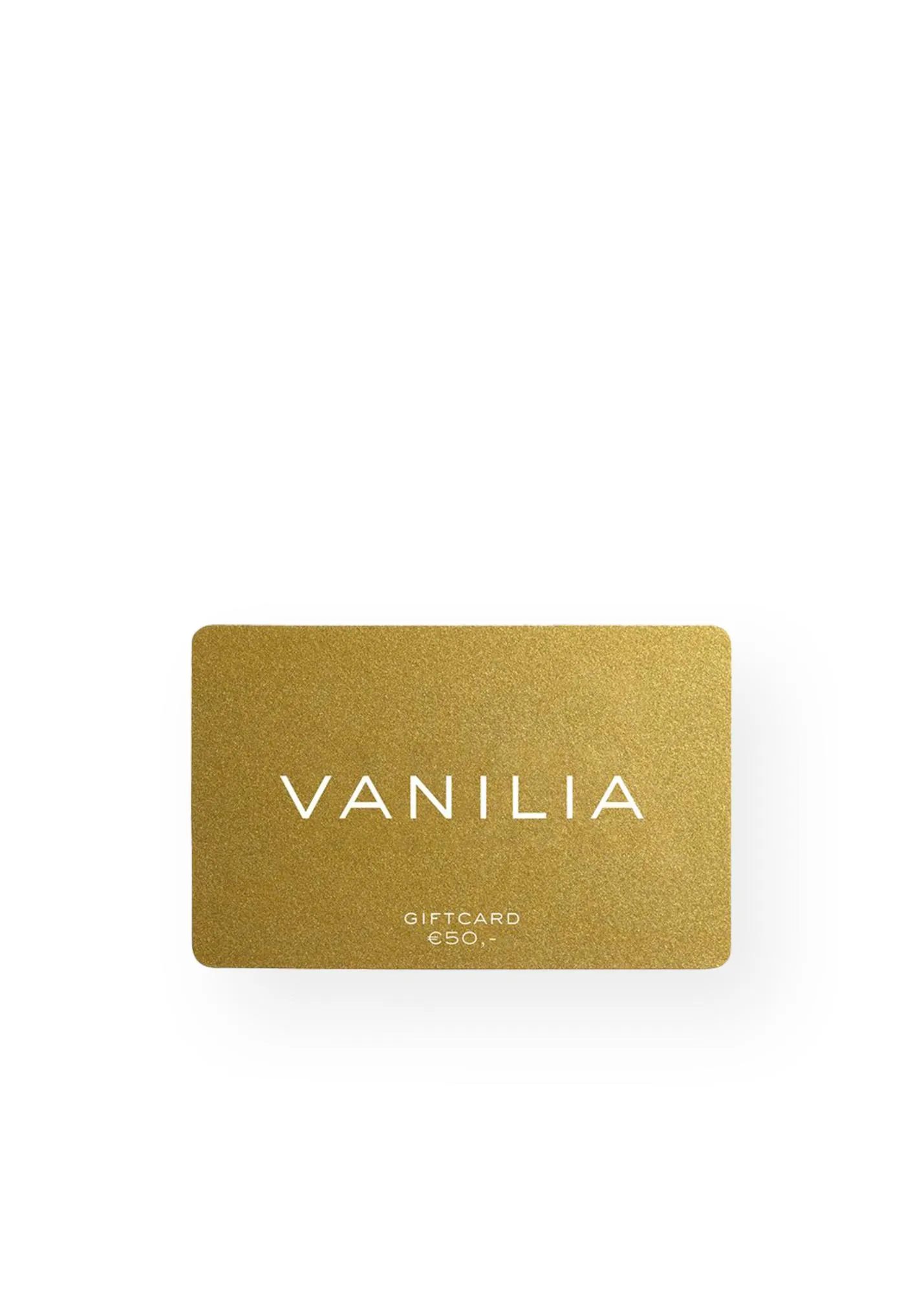Giftcard 50 euro