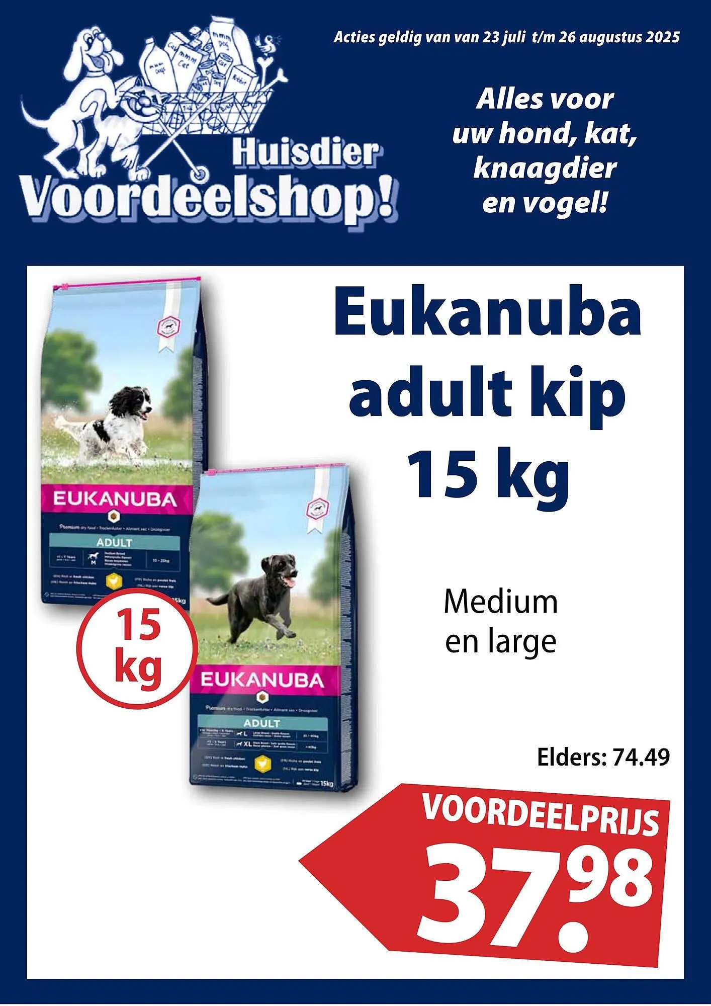 Huisdier Voordeelshop folder - 1