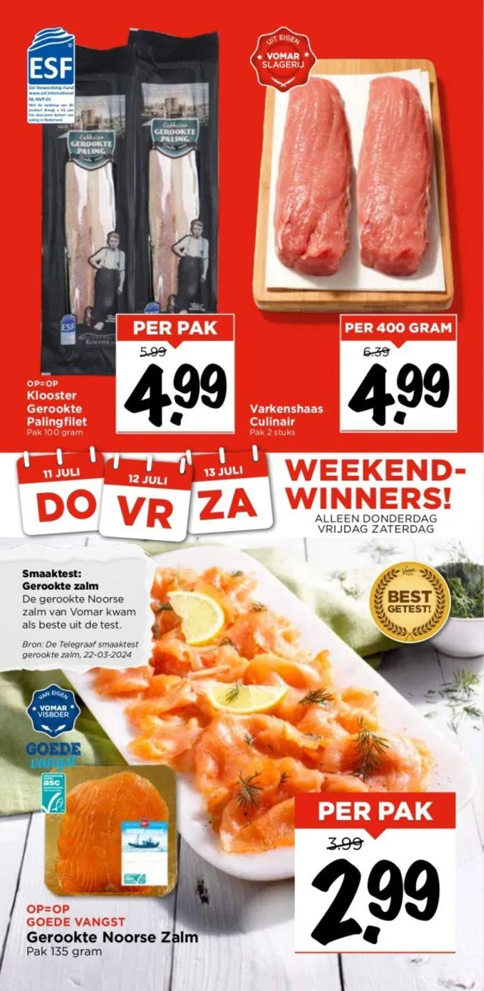 Folder Vomar van 6 juli tot 20 juli 2024 - Folder pagina 38