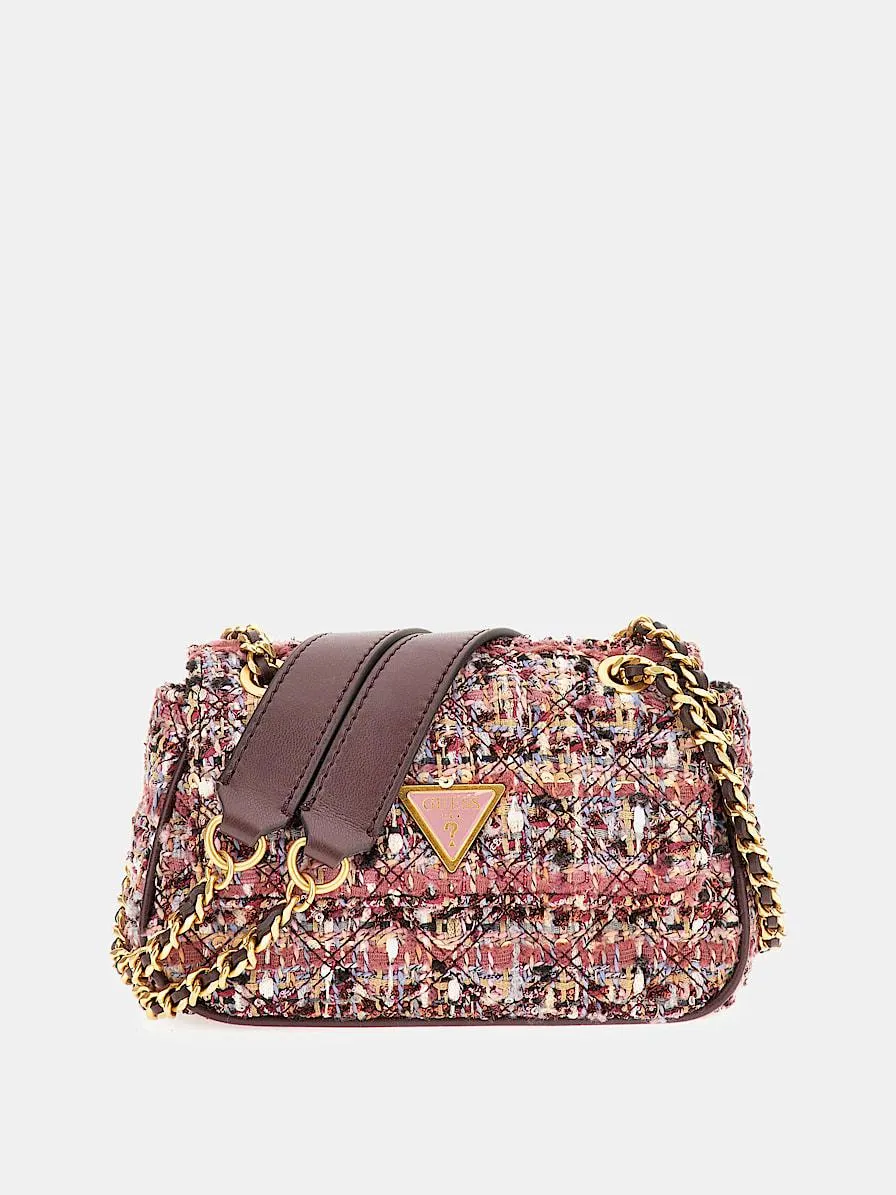 Mini-crossbody giully tweed