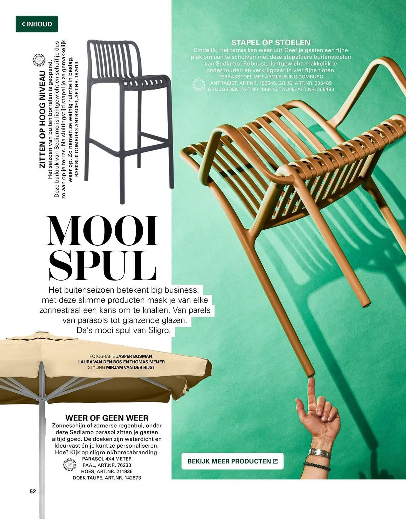 Sligro magazine van 1 juni tot 31 augustus 2026 - Folder pagina 52