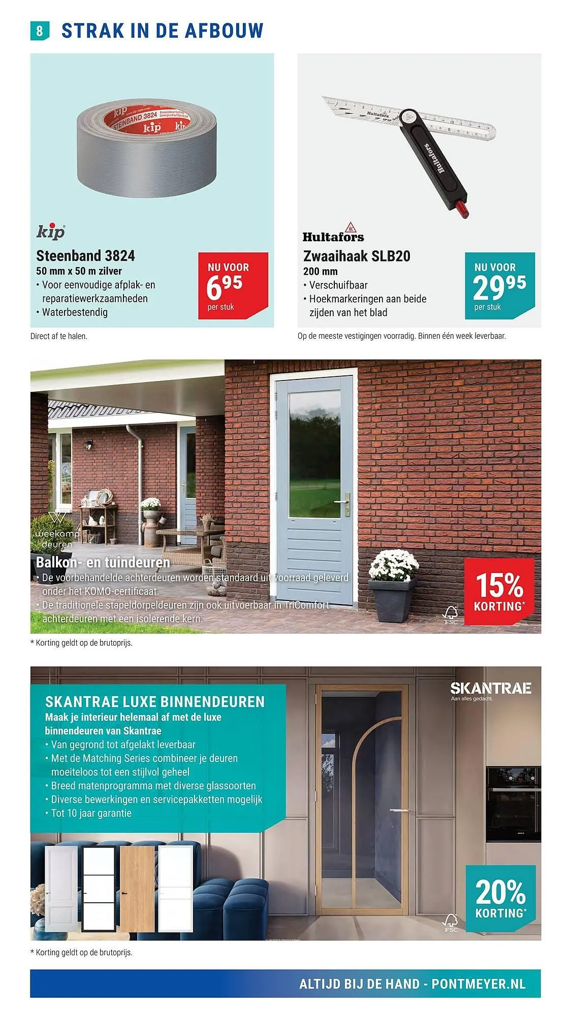 Pontmeyer folder van 1 maart tot 31 maart 2026 - Folder pagina 8