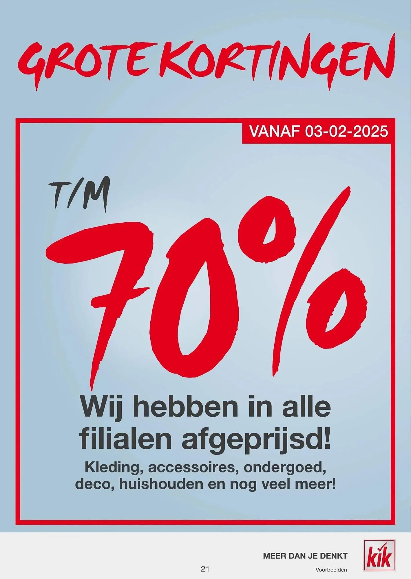 Kik folder van 24 februari tot 2 maart 2025 - Folder pagina 21