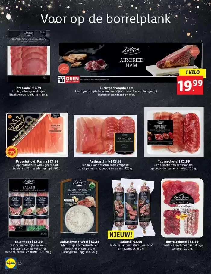 Exclusieve koopjes van 31 oktober tot 26 december 2024 - Folder pagina 20