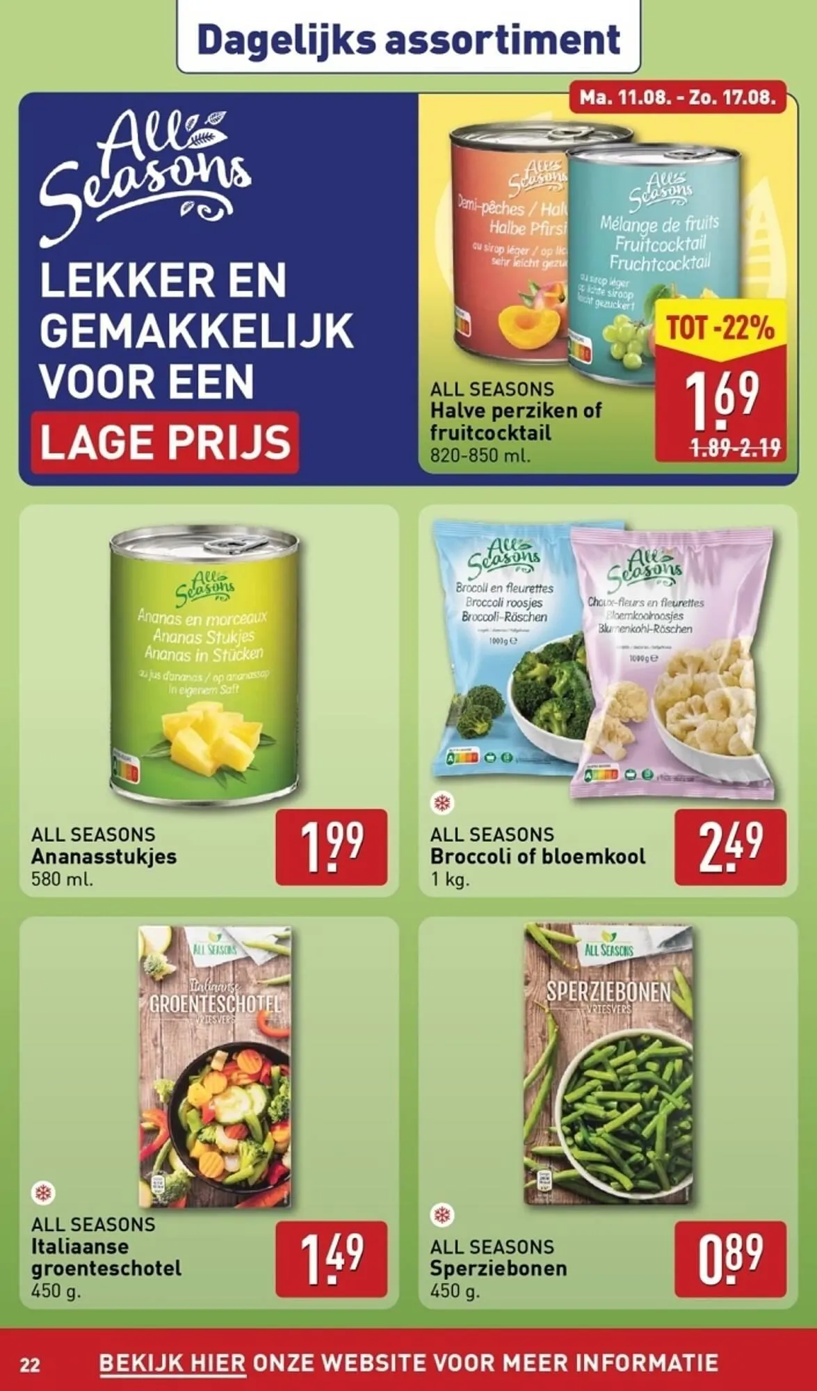 ALDI folder van 11 augustus tot 17 augustus 2025 - Folder pagina 22
