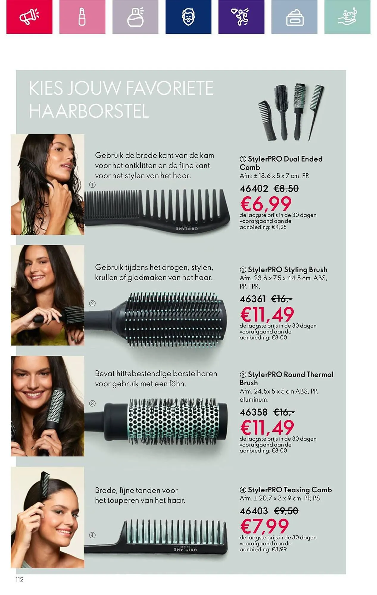 Oriflame folder van 1 december tot 19 december 2023 - Folder pagina 112