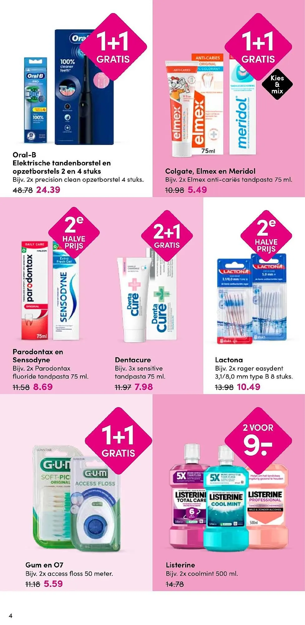 Drogisterij Visser folder van 9 maart tot 24 maart 2026 - Folder pagina 4