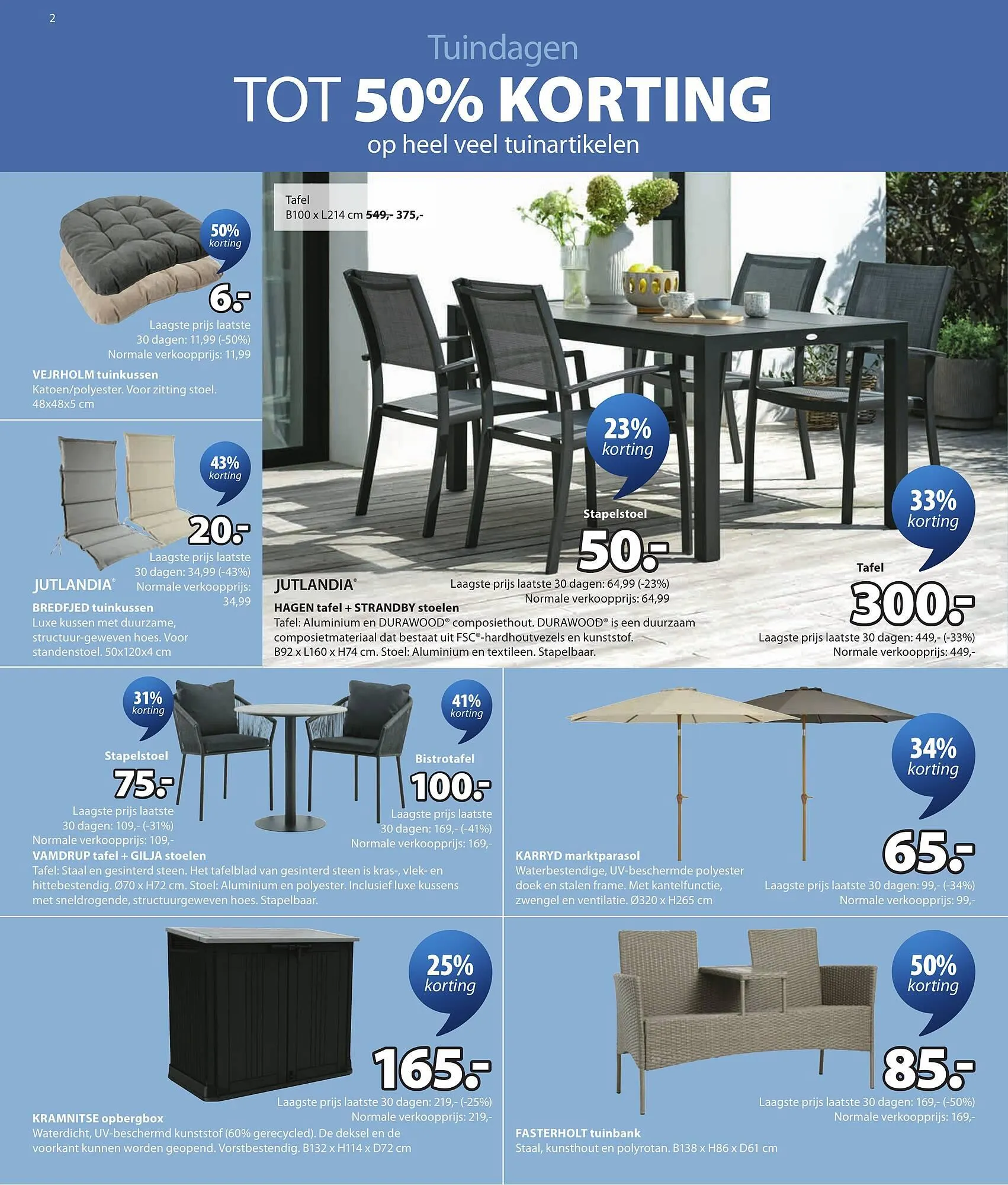 Jysk folder van 9 maart tot 22 maart 2026 - Folder pagina 2