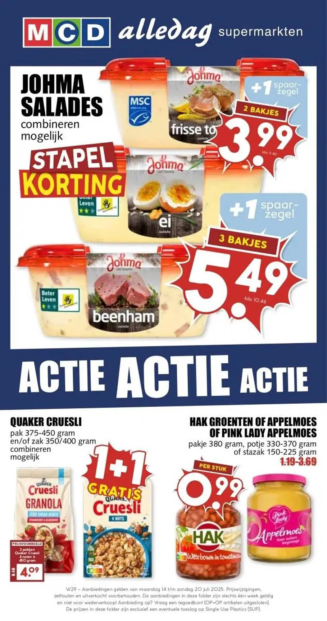 MCD Supermarkt folder - 1